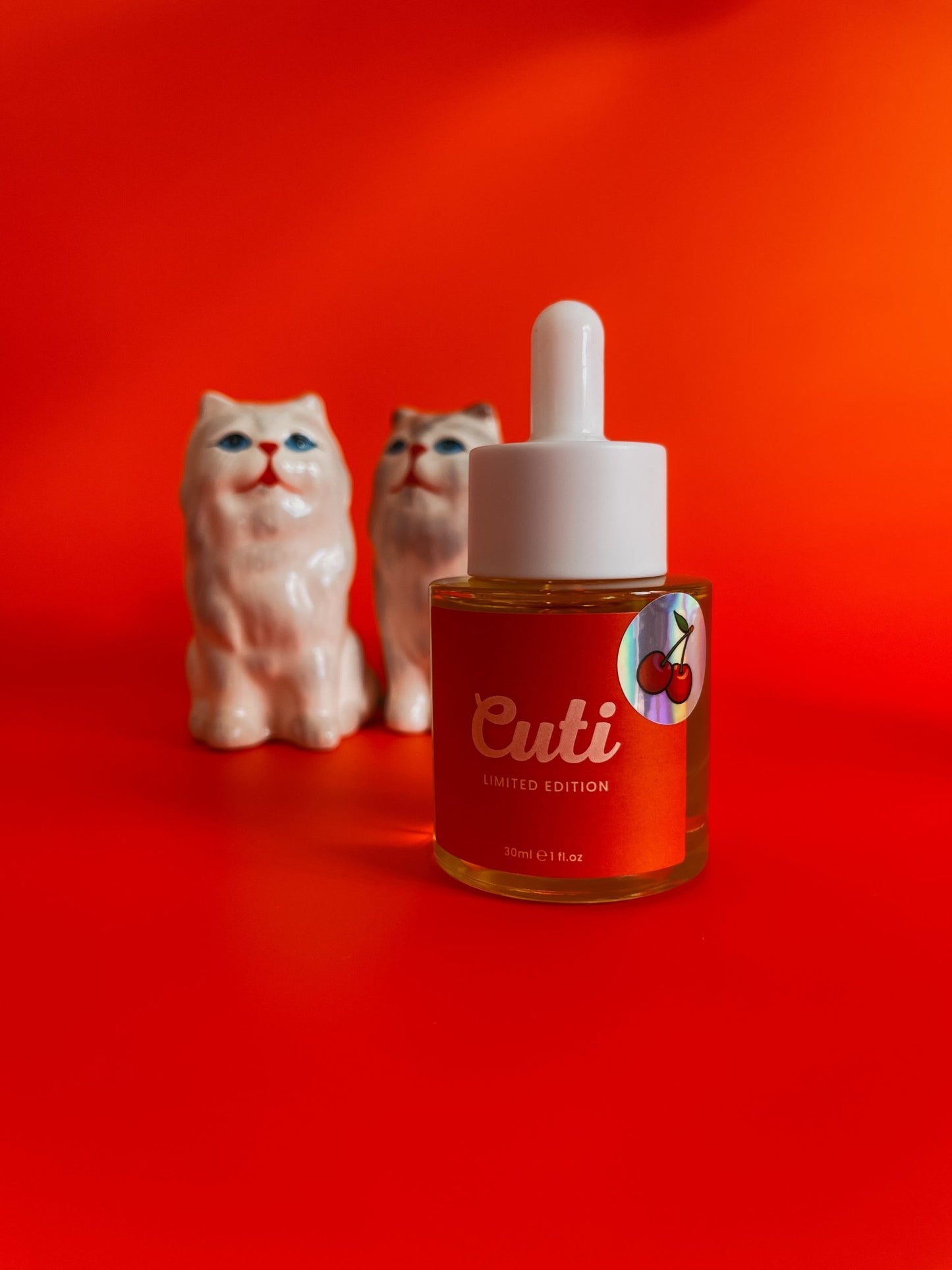 Cuti Cherry Cuticle Oil Bottle - Cuti
