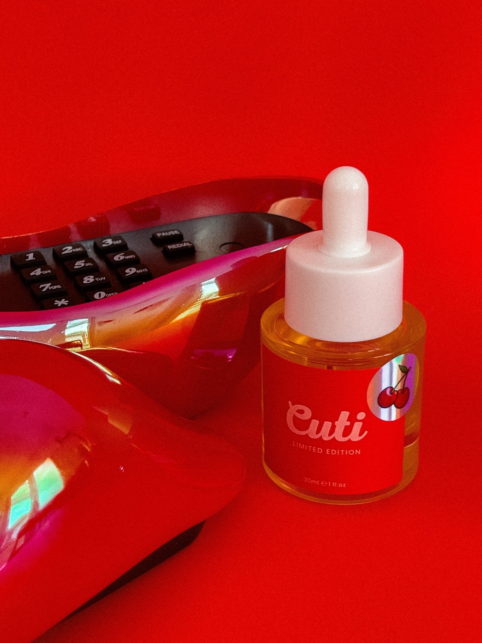 Cuti Cherry Cuticle Oil Bottle - Cuti