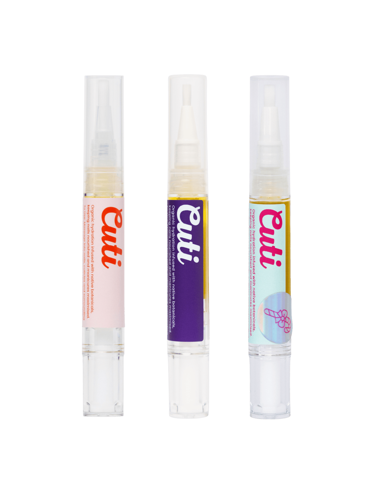 Cuti Cuticle Oil Set - The Triple Threat - Cuti